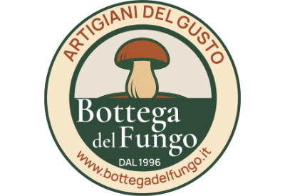 Il logo relativo al negozio Primizie della Bottega del Fungo di Agazzi A e Bruschi M s.n.c