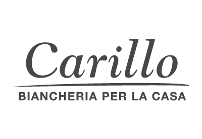 Il logo relativo al negozio Carillo Biancheria